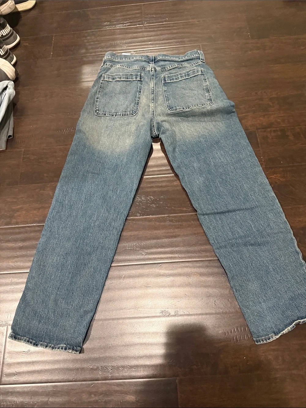 Hollister Faded Blue Straight Jeans